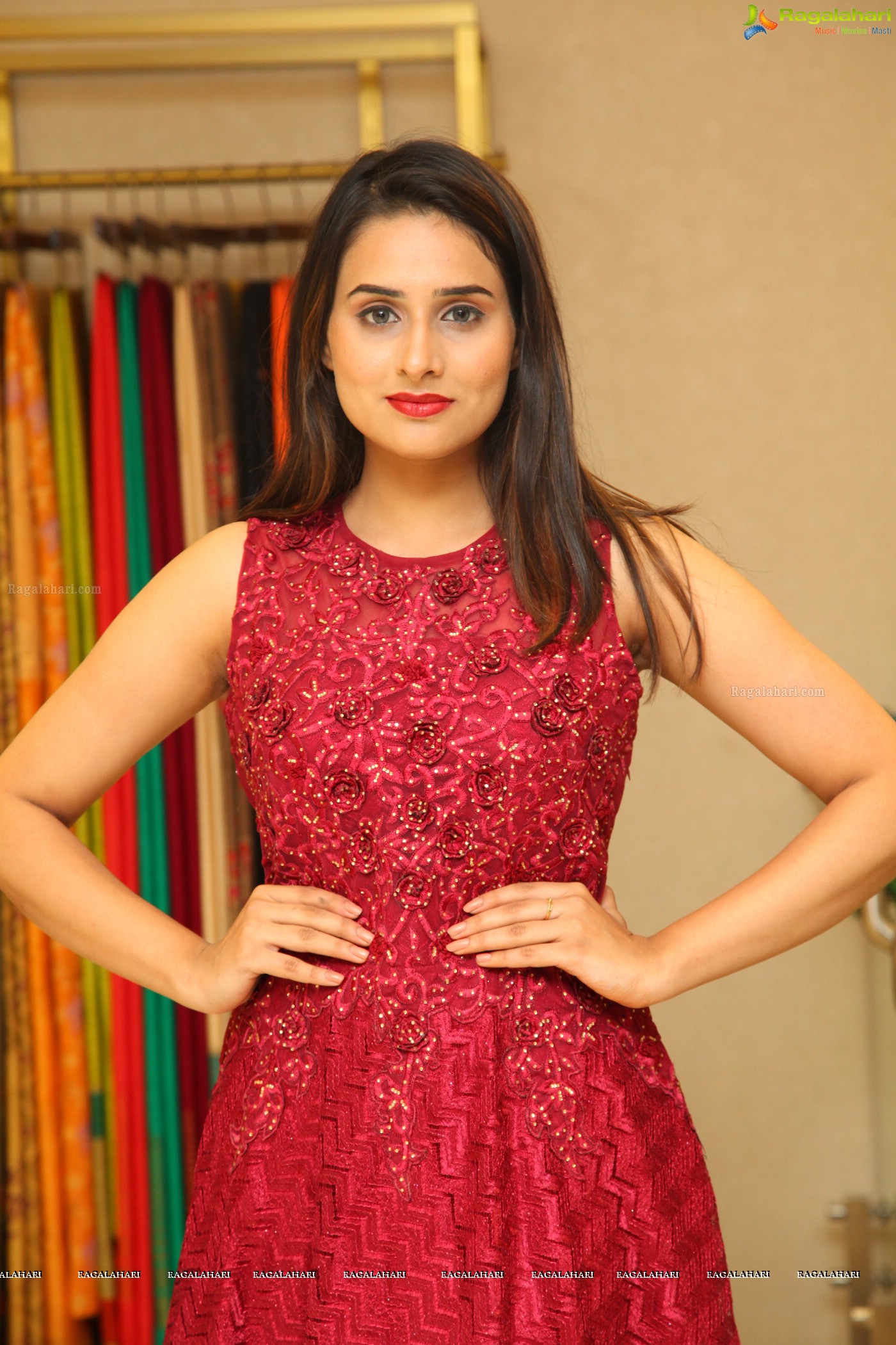 Nikitha Chaturvedi at Neeru's Exclusive Showroom Launch, Secunderabad (Posters)