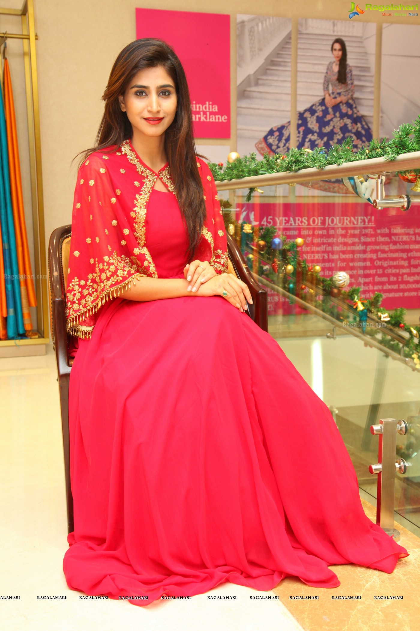 Varshini Sounderajan at Neeru's Exclusive Showroom Launch, Secunderabad (Posters)