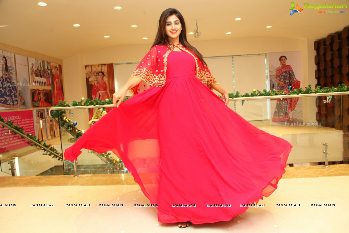 Varshini Sounderajan at Neeru's Exclusive Showroom Launch, Secunderabad (Posters)