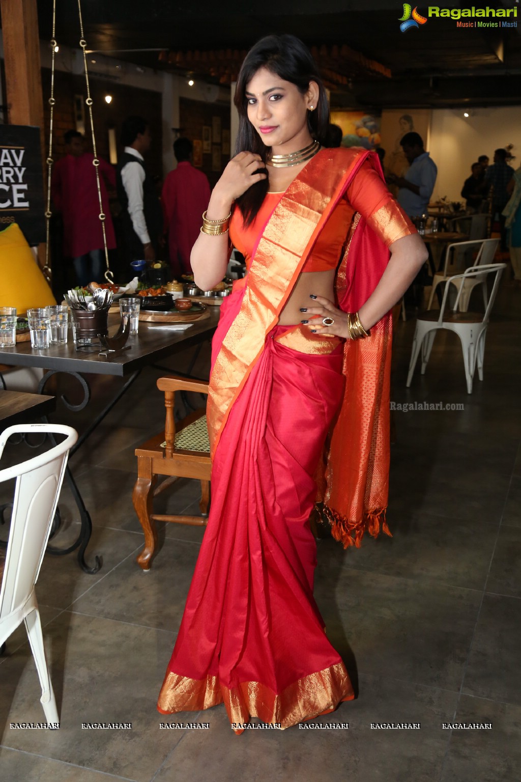 Priya Augustin at Pulav Curry Rice Restaurant Launch