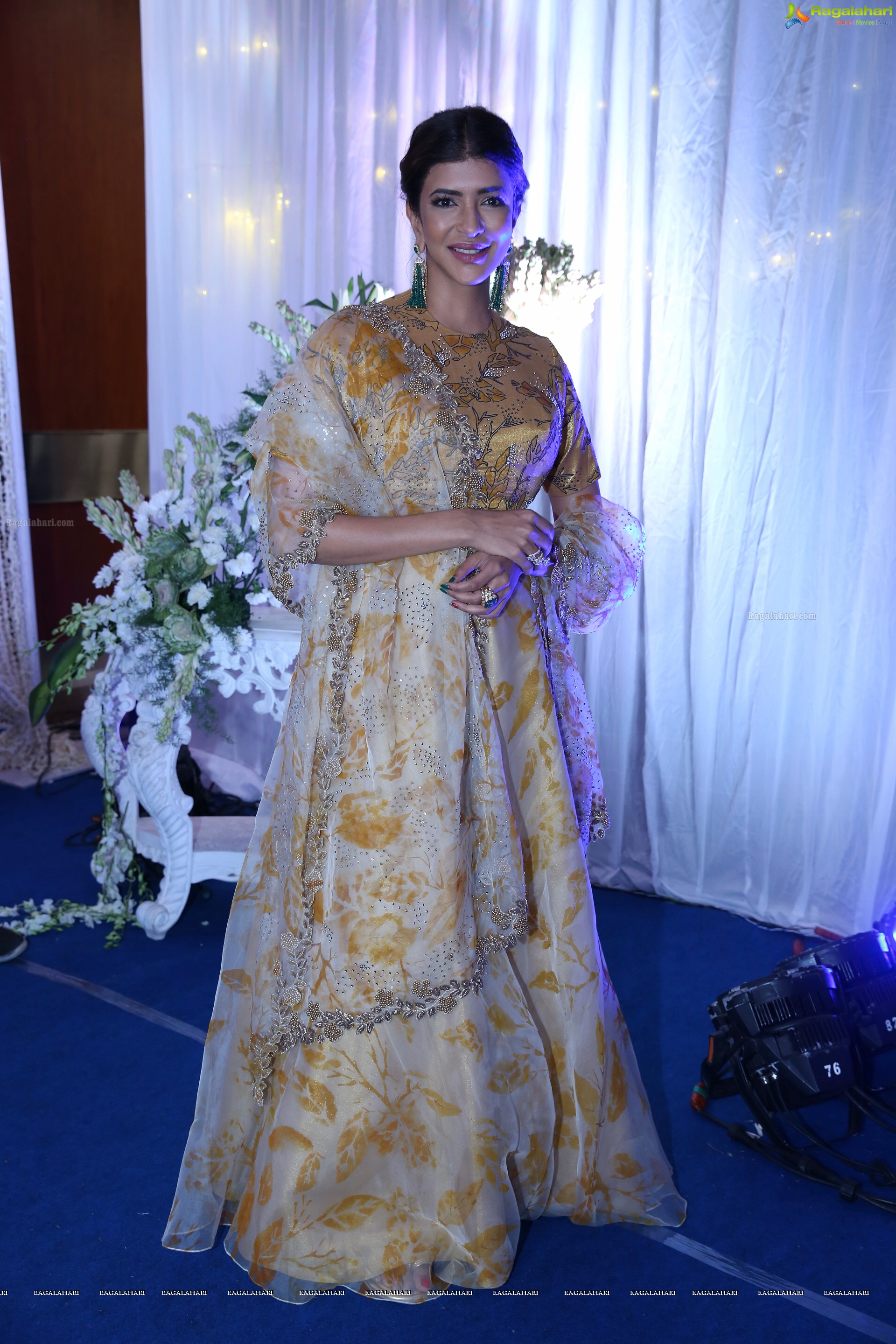 Lakshmi Manchu @ Saina Nehwal - P Kashyap's Wedding Reception  - HD Gallery