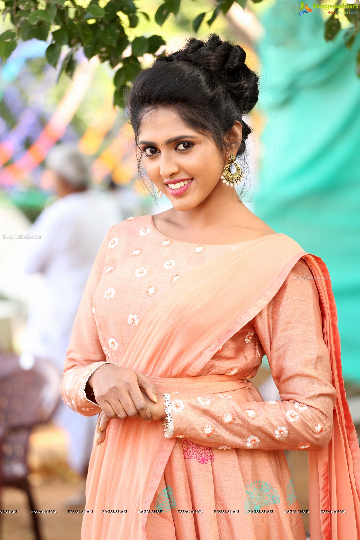 Charishma Shreekar (Posters) at Daadi Movie Muhurat