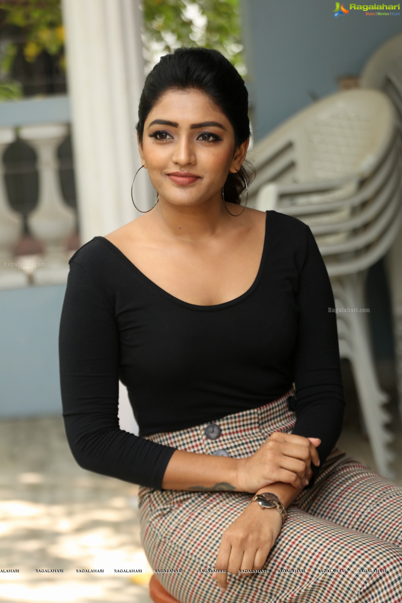 Eesha Rebba at Subrahmanyapuram Interview