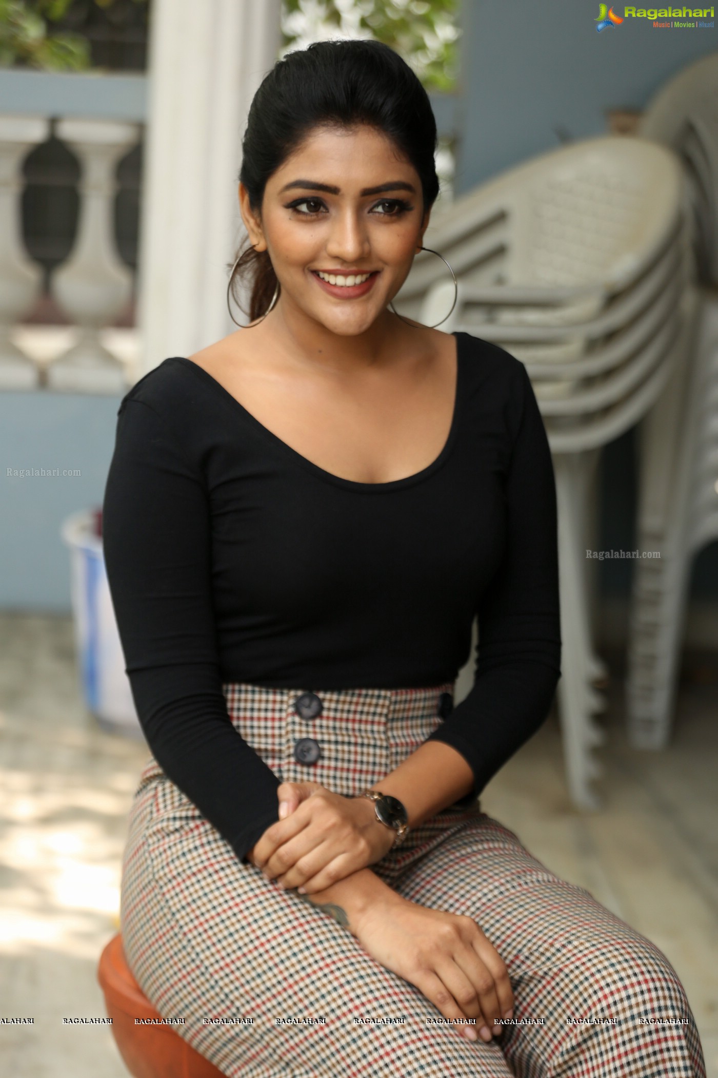 Eesha Rebba at Subrahmanyapuram Interview