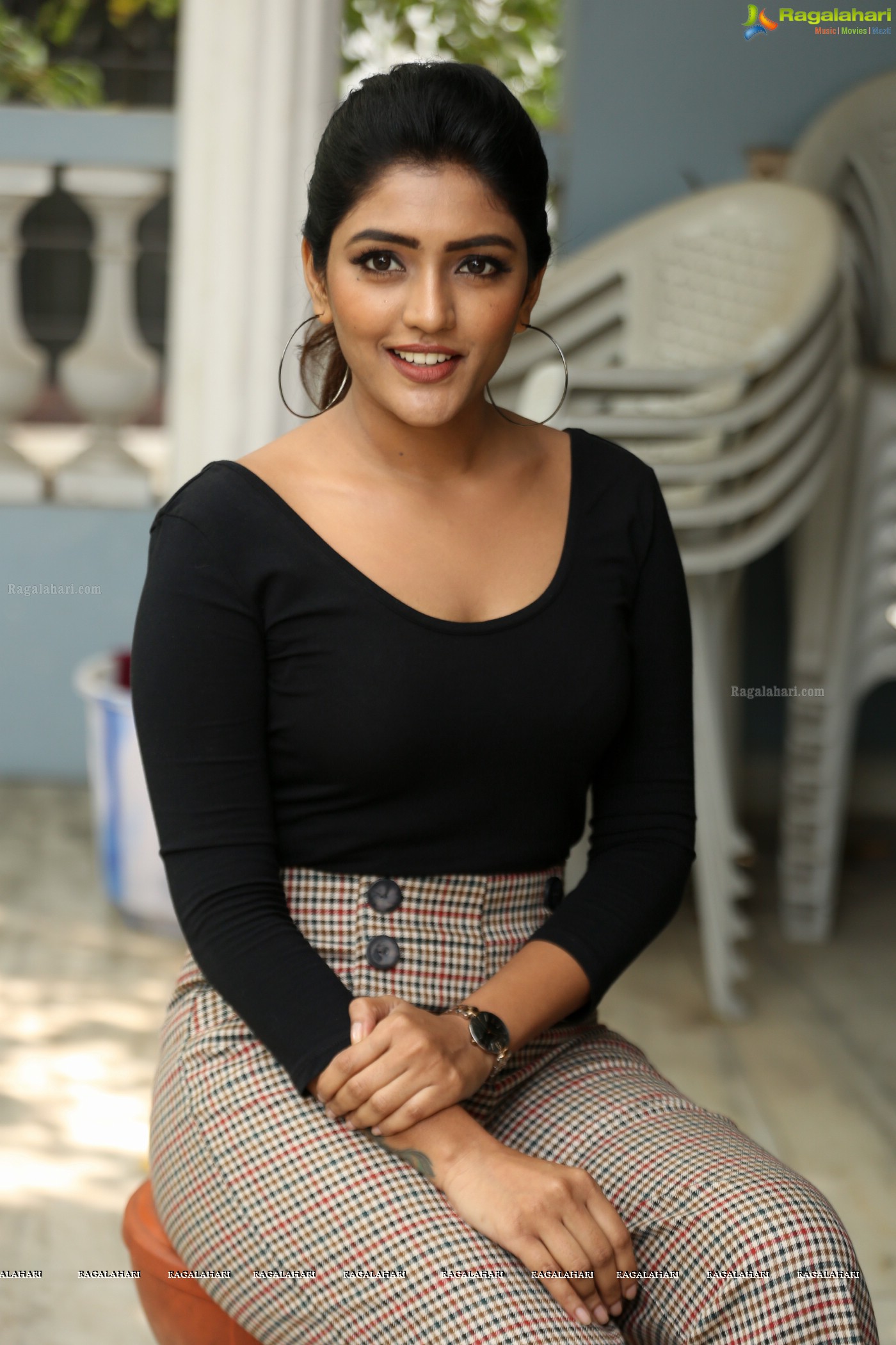 Eesha Rebba at Subrahmanyapuram Interview