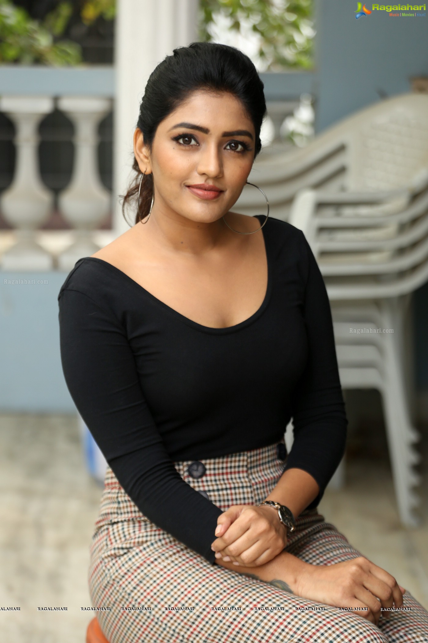 Eesha Rebba at Subrahmanyapuram Interview