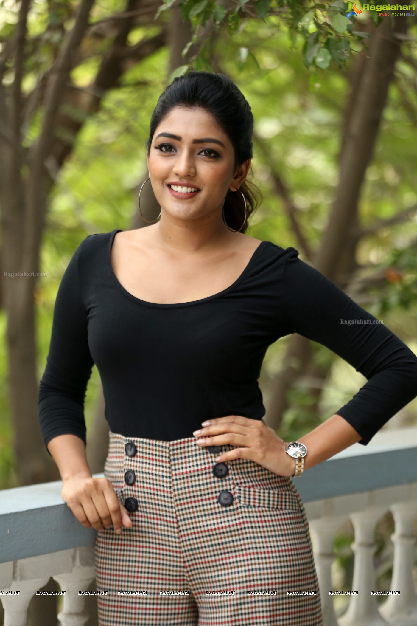 Eesha Rebba at Subrahmanyapuram Interview