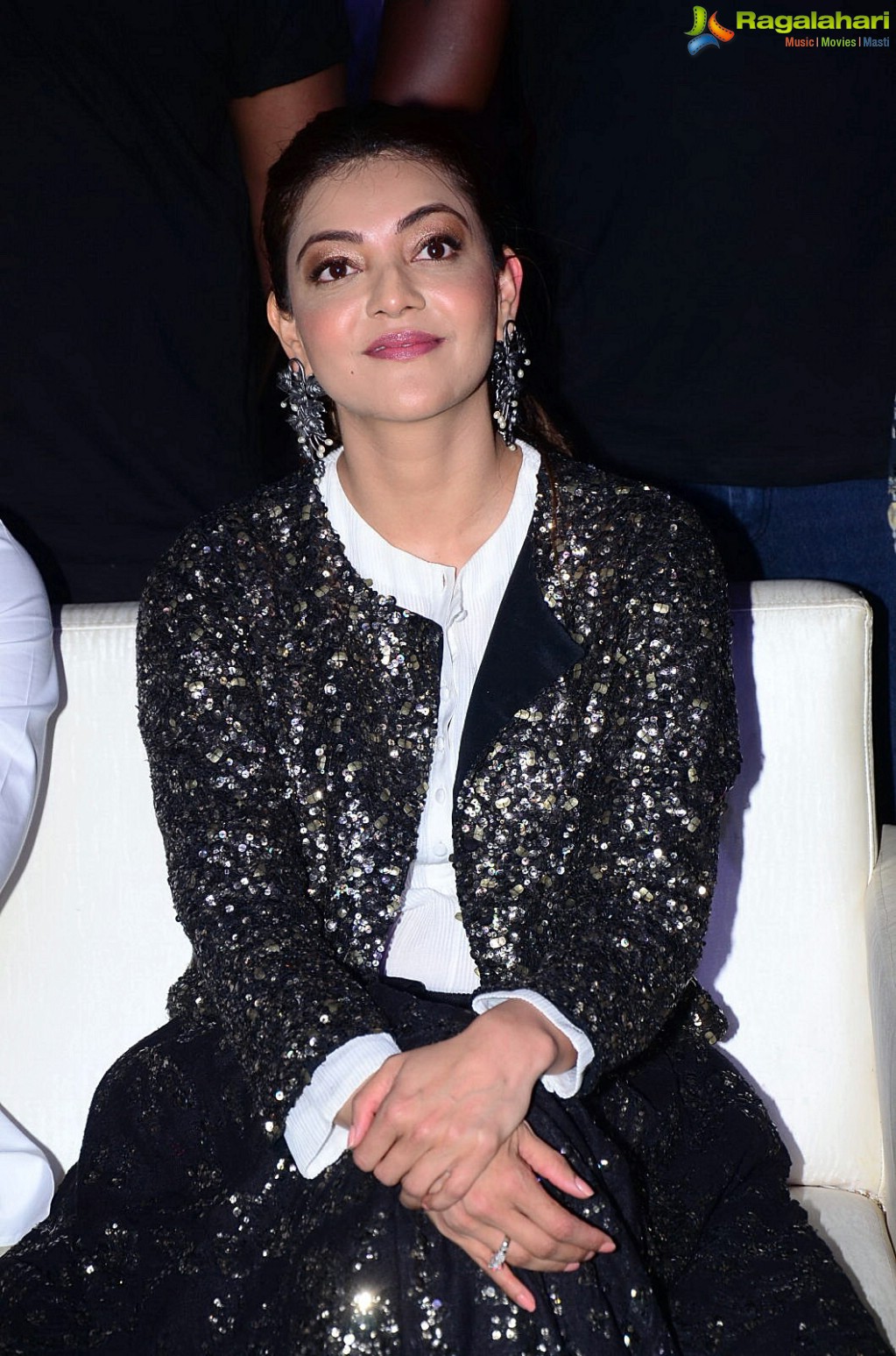 Kajal Aggarwal at Kavacham Audio Launch