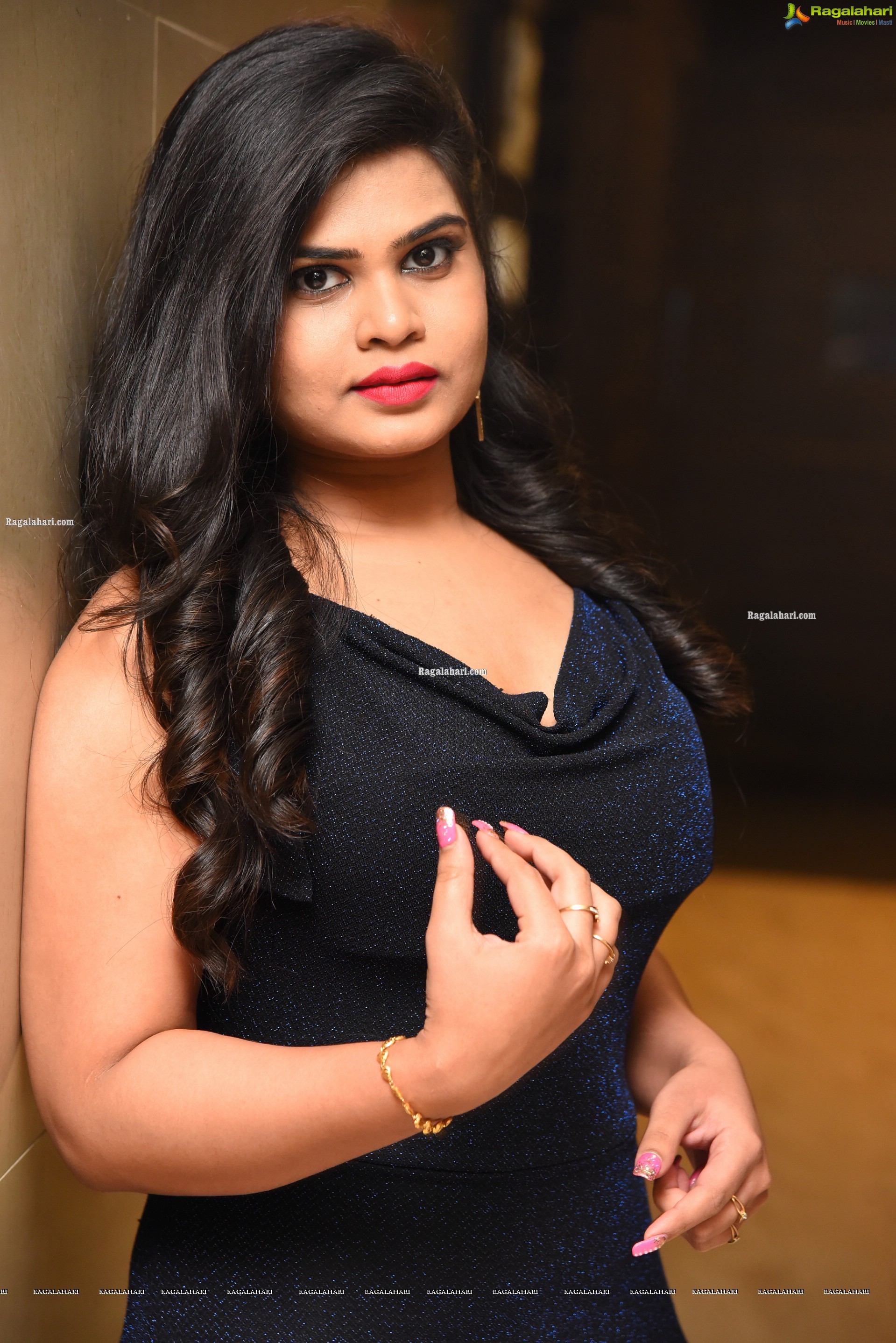 Alekhya Kondapalli at Uthara Movie Pre-Release Event - HD Gallery