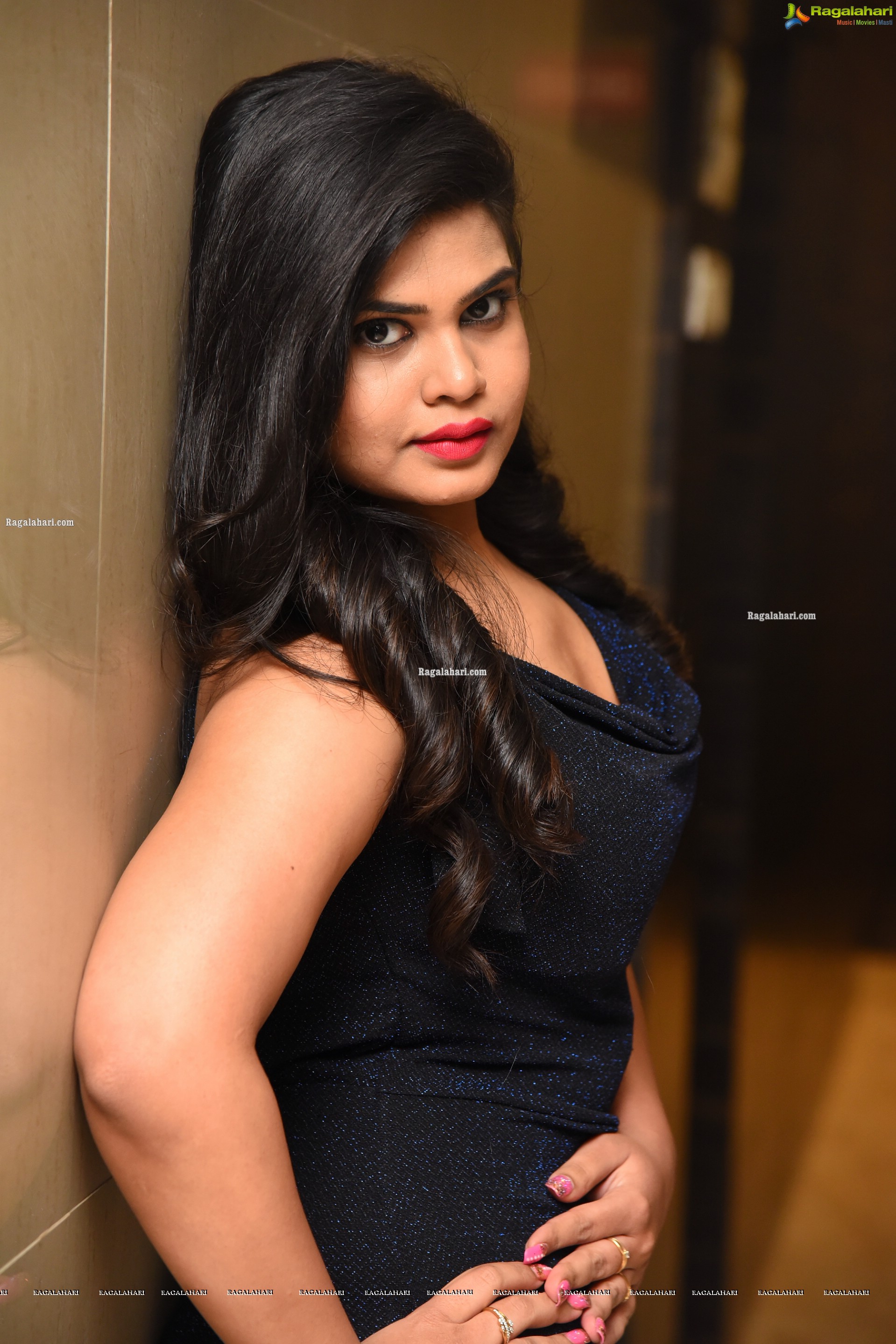 Alekhya Kondapalli at Uthara Movie Pre-Release Event - HD Gallery