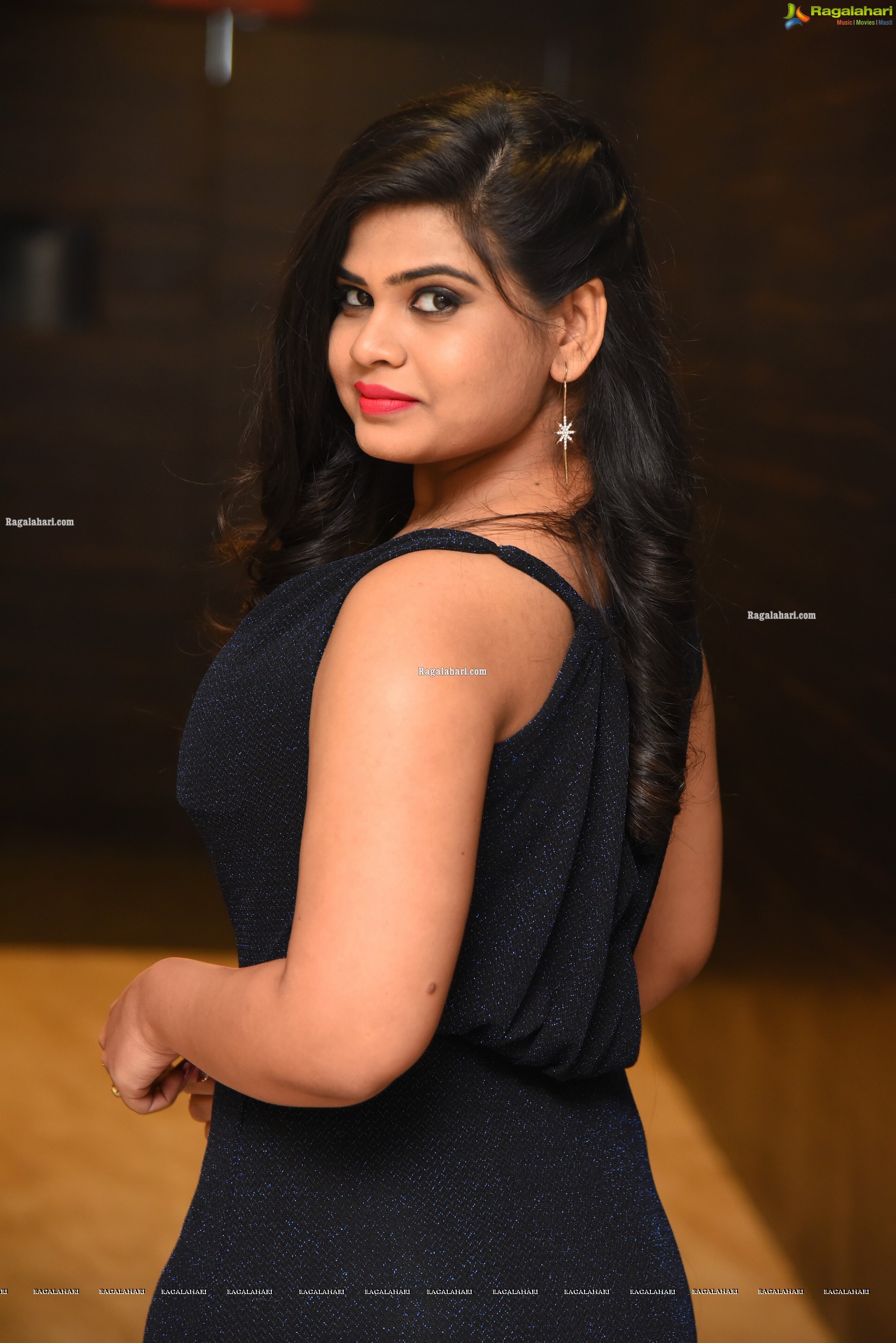 Alekhya Kondapalli at Uthara Movie Pre-Release Event - HD Gallery