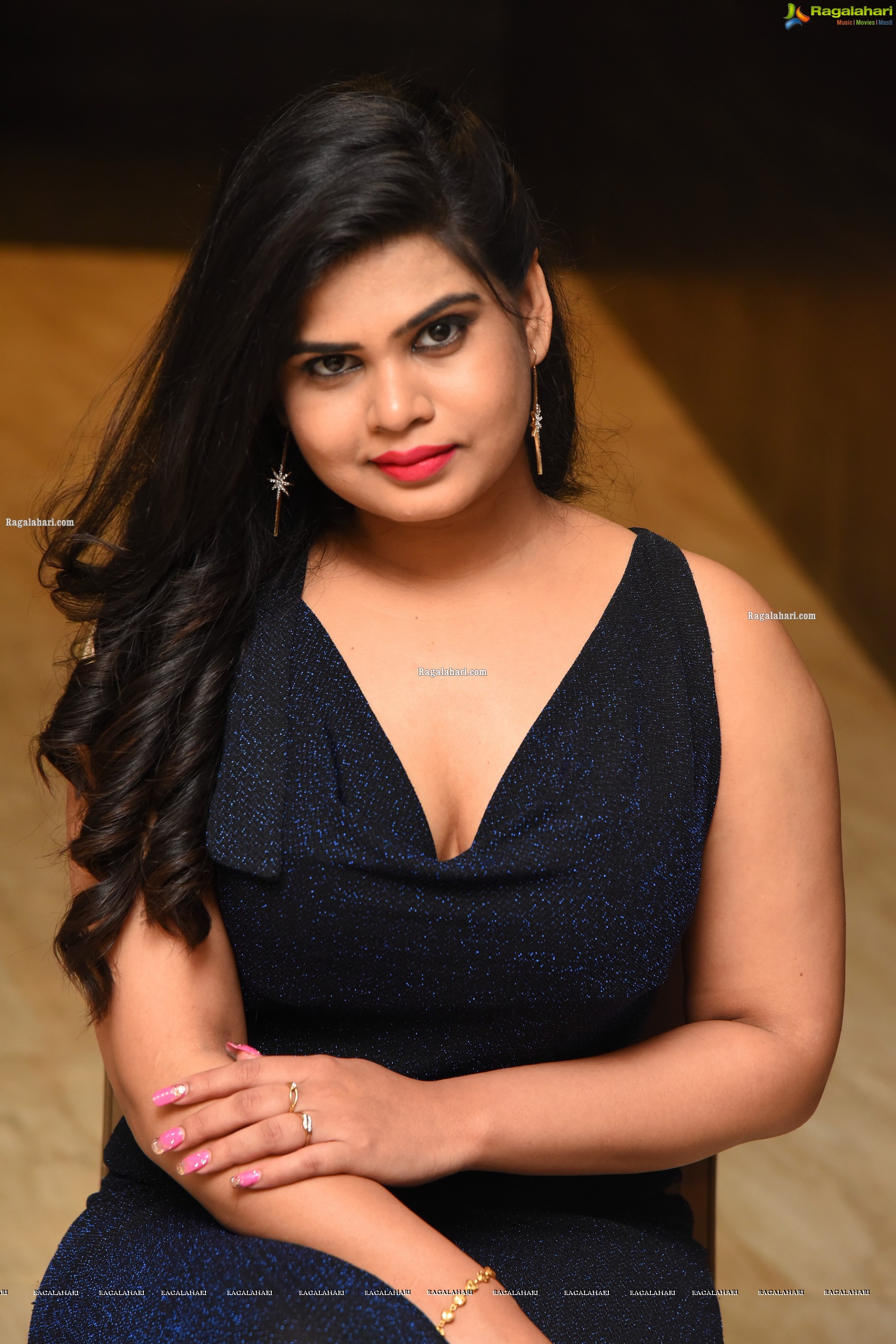 Alekhya Kondapalli at Uthara Movie Pre-Release Event - HD Gallery