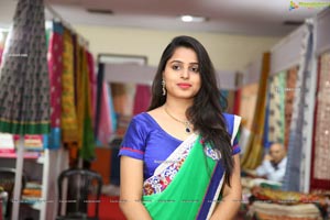 Alka Rathore at Indian Silk Expo Launch