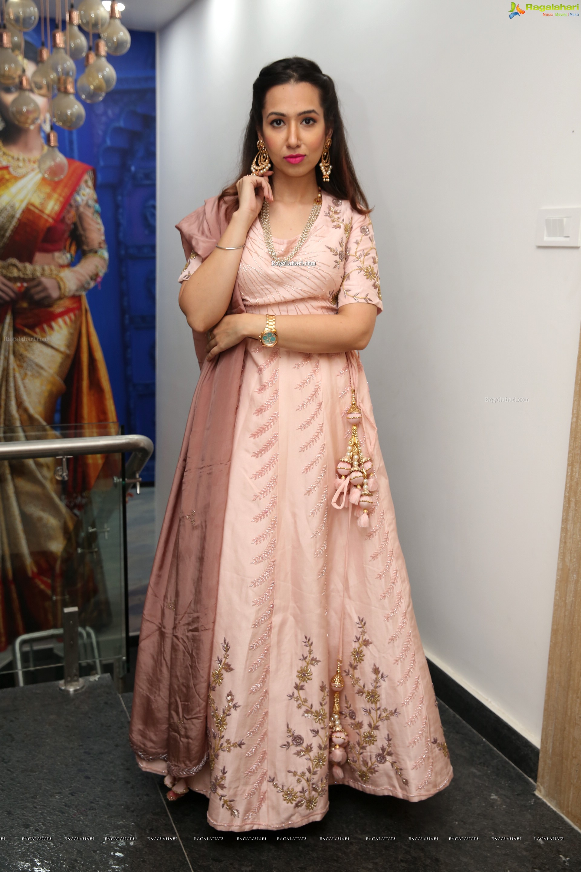 Ankitha Sethi at Sri Krishna Silks Curtain Raiser & Fashion Showcase - HD Gallery