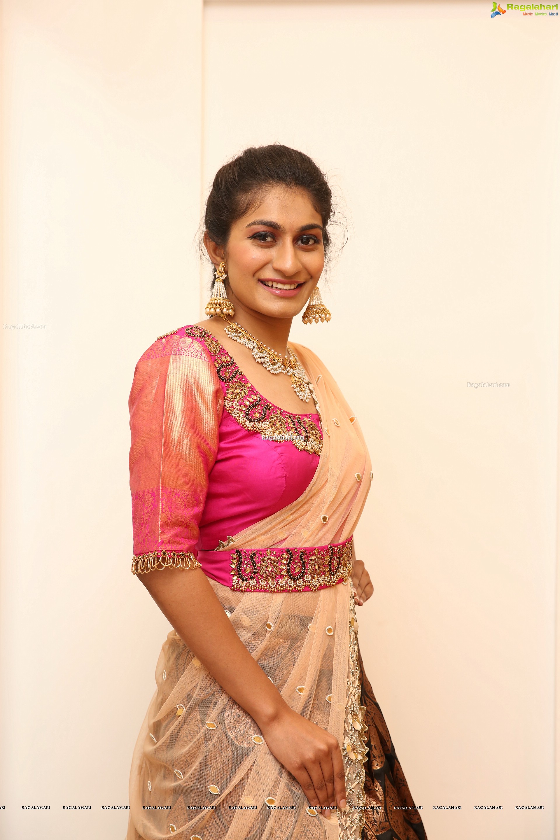 Bhavan Sirpa at Sri Krishna Silks Banjara Hills Curtain Raiser & Fashion Showcase - HD Gallery