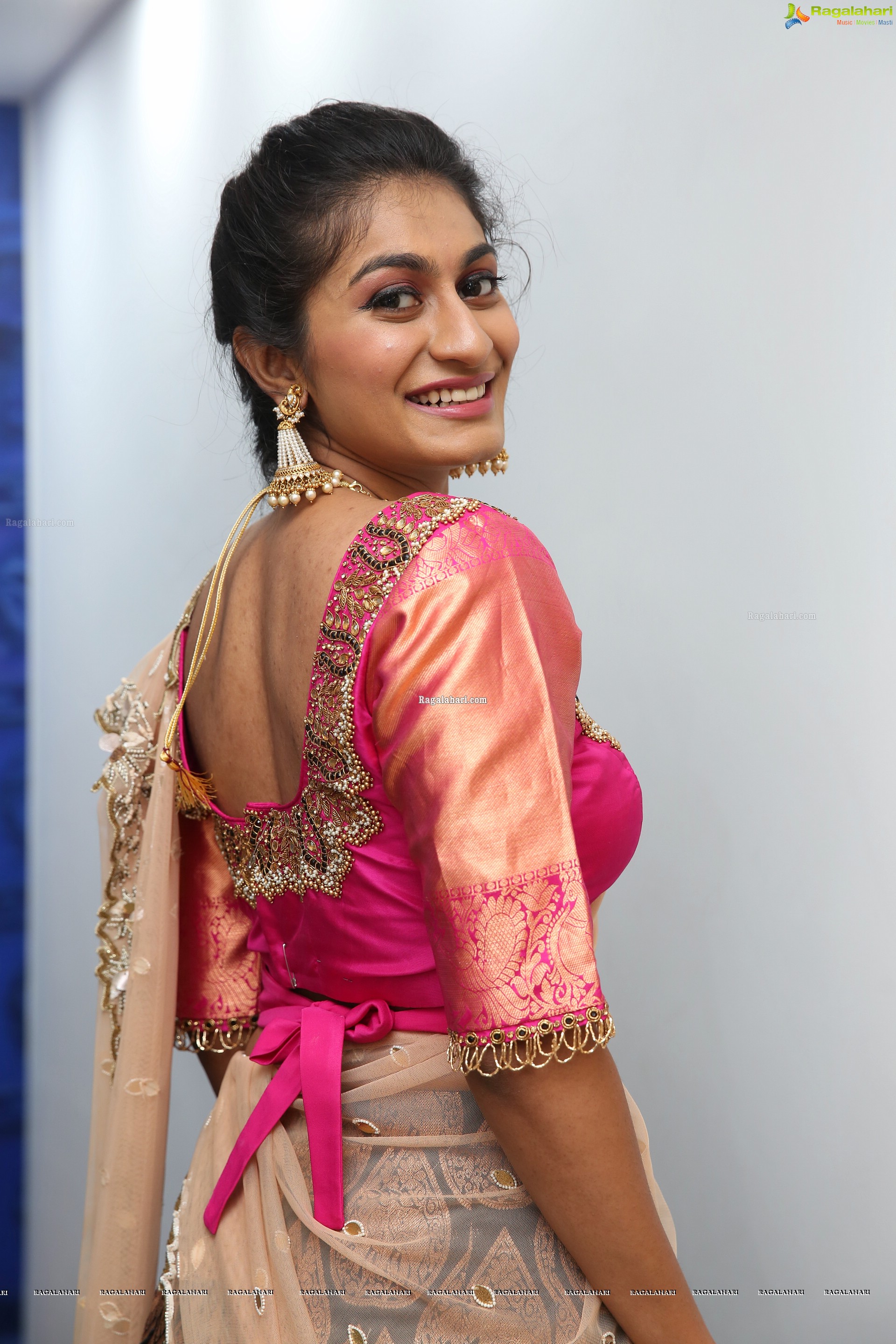 Bhavan Sirpa at Sri Krishna Silks Banjara Hills Curtain Raiser & Fashion Showcase - HD Gallery