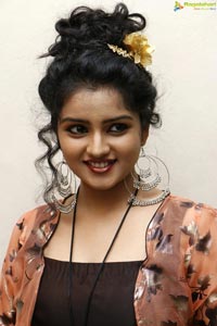 Karronya Katrynn at Utthara Movie Pre-Release Event