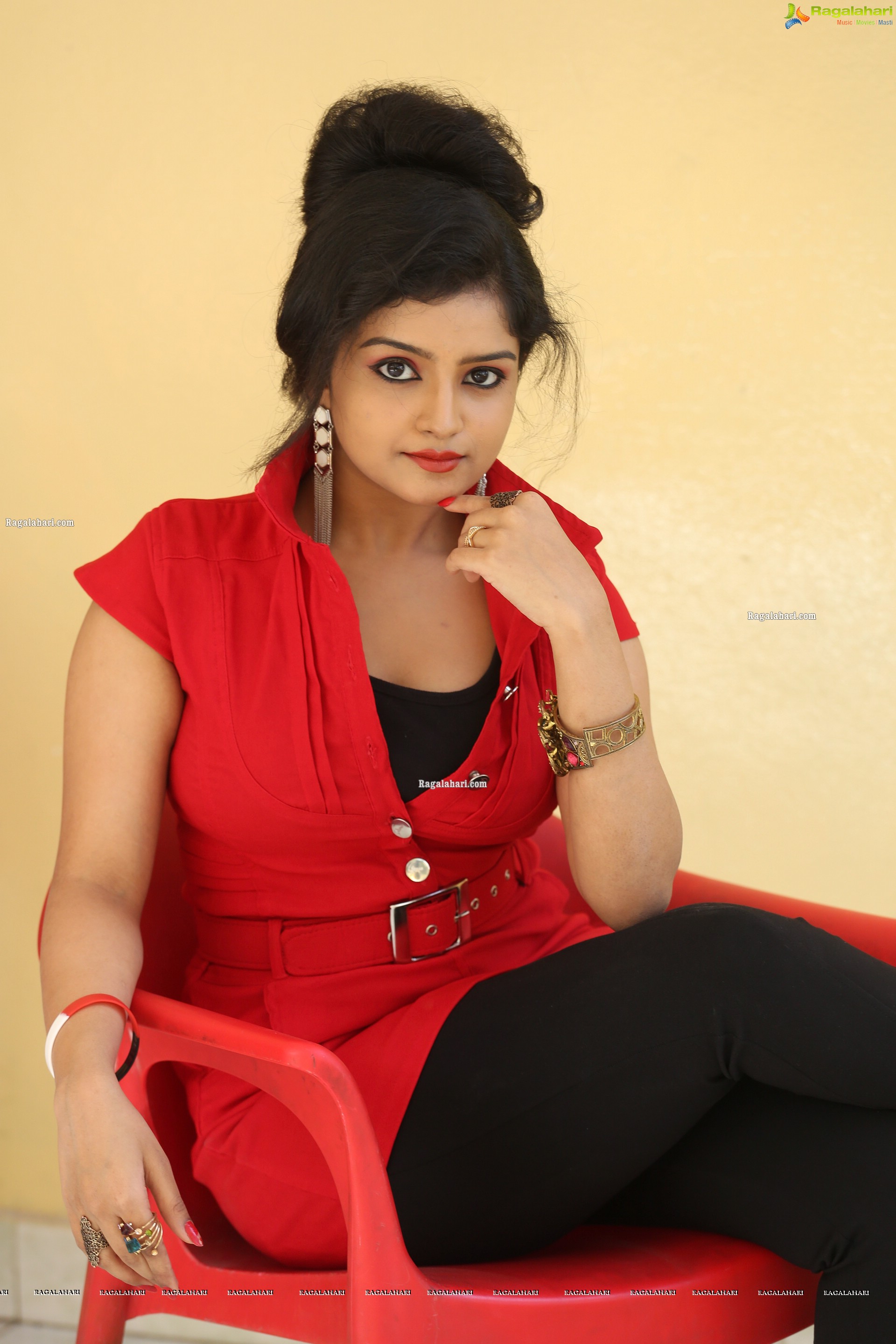 Karronya Katrynn at Utthara Movie Interview - HD Gallery