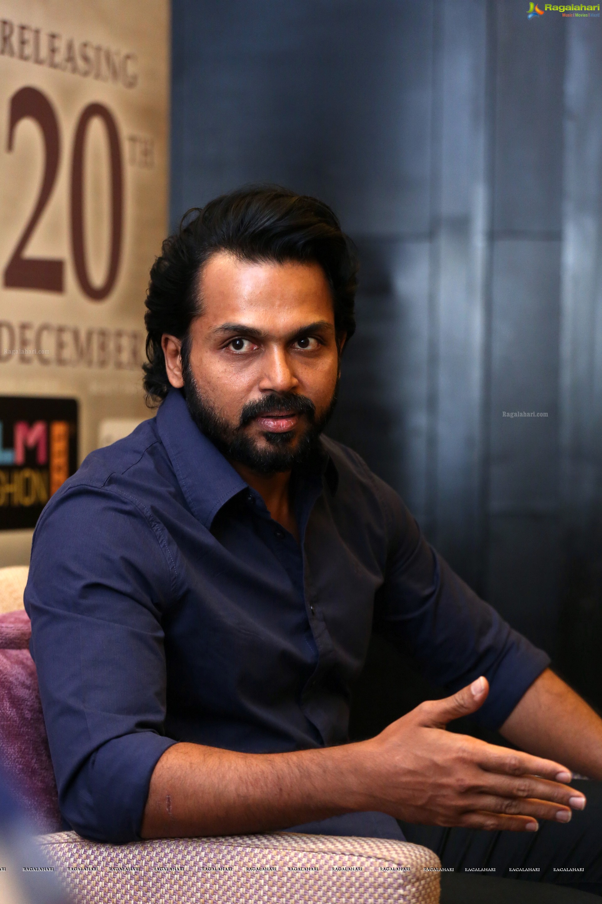 Karthi at Donga Movie Interview - HD Gallery