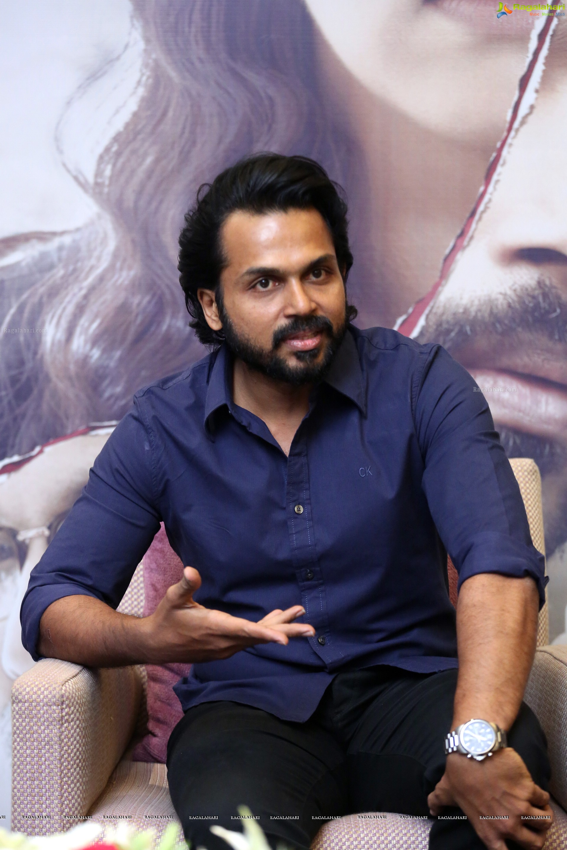 Karthi at Donga Movie Interview - HD Gallery