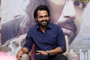 Karthi at Donga Movie Interview