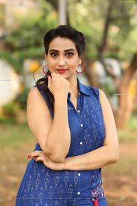 Manjusha at Aswathama Trailer Launch