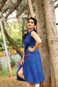 Manjusha at Aswathama Trailer Launch