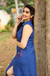 Manjusha at Aswathama Trailer Launch