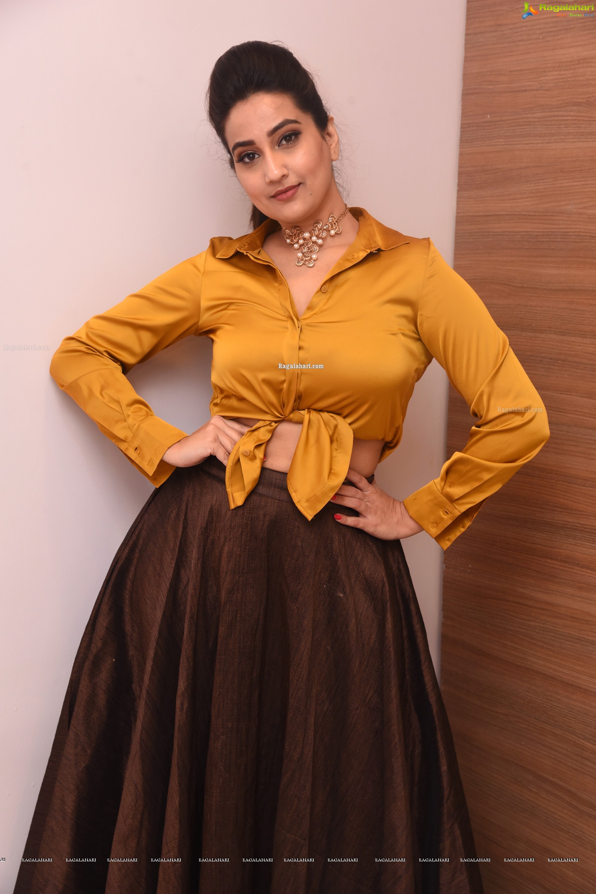 Manjusha at Venky Mama Movie Press Meet - HD Gallery