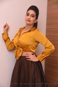 Manjusha at Venky Mama Press Meet