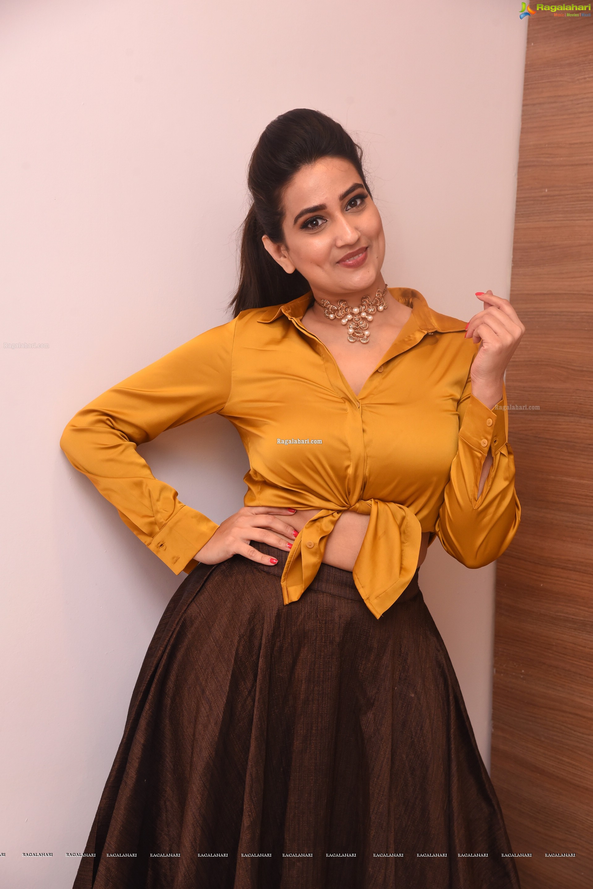 Manjusha at Venky Mama Movie Press Meet - HD Gallery