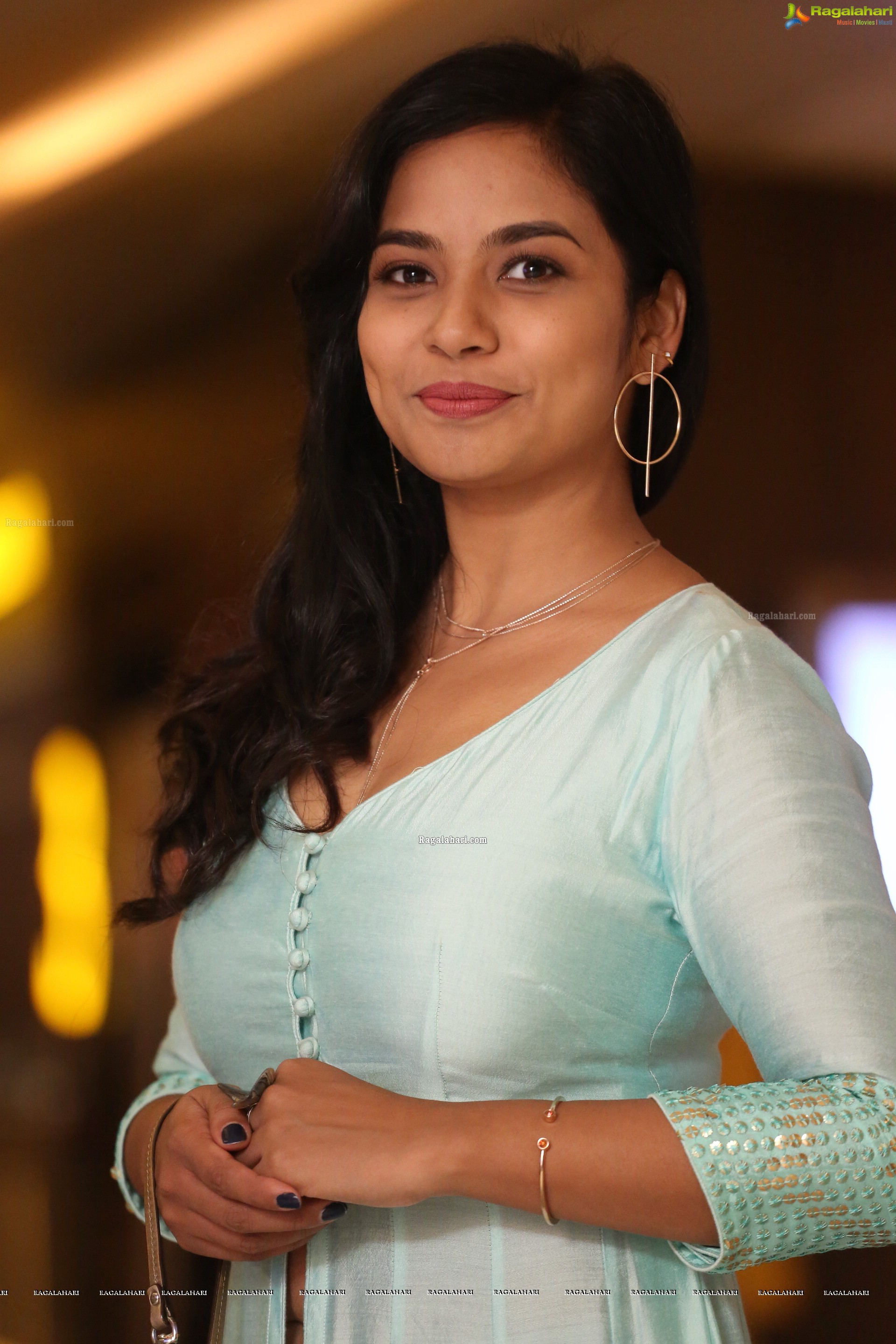 Maya Nelluri at Prathi Roju Pandage Pre-Release Event - HD Gallery