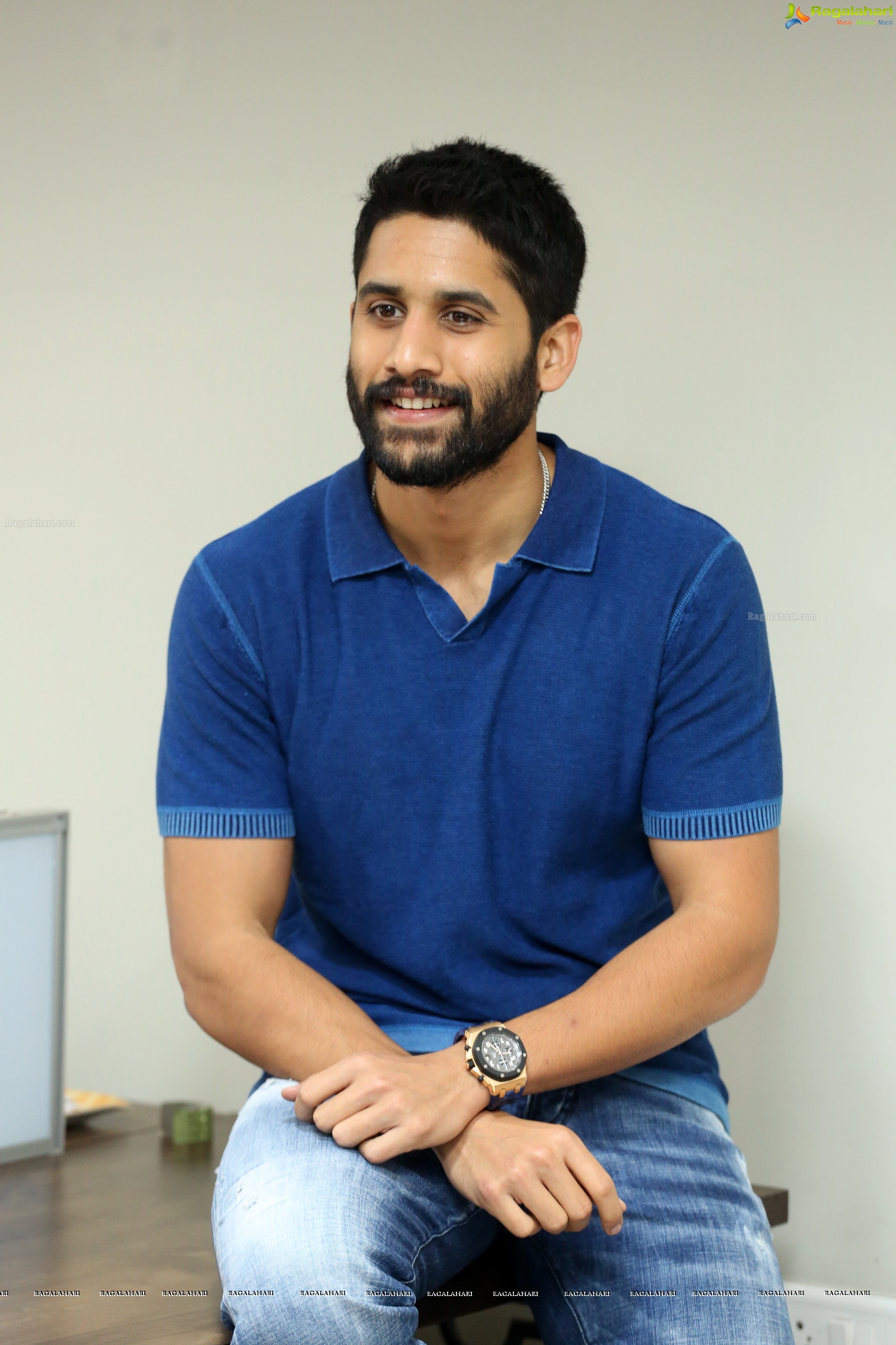 Naga Chaitanya at Venky Mama Movie Interview - HD Gallery