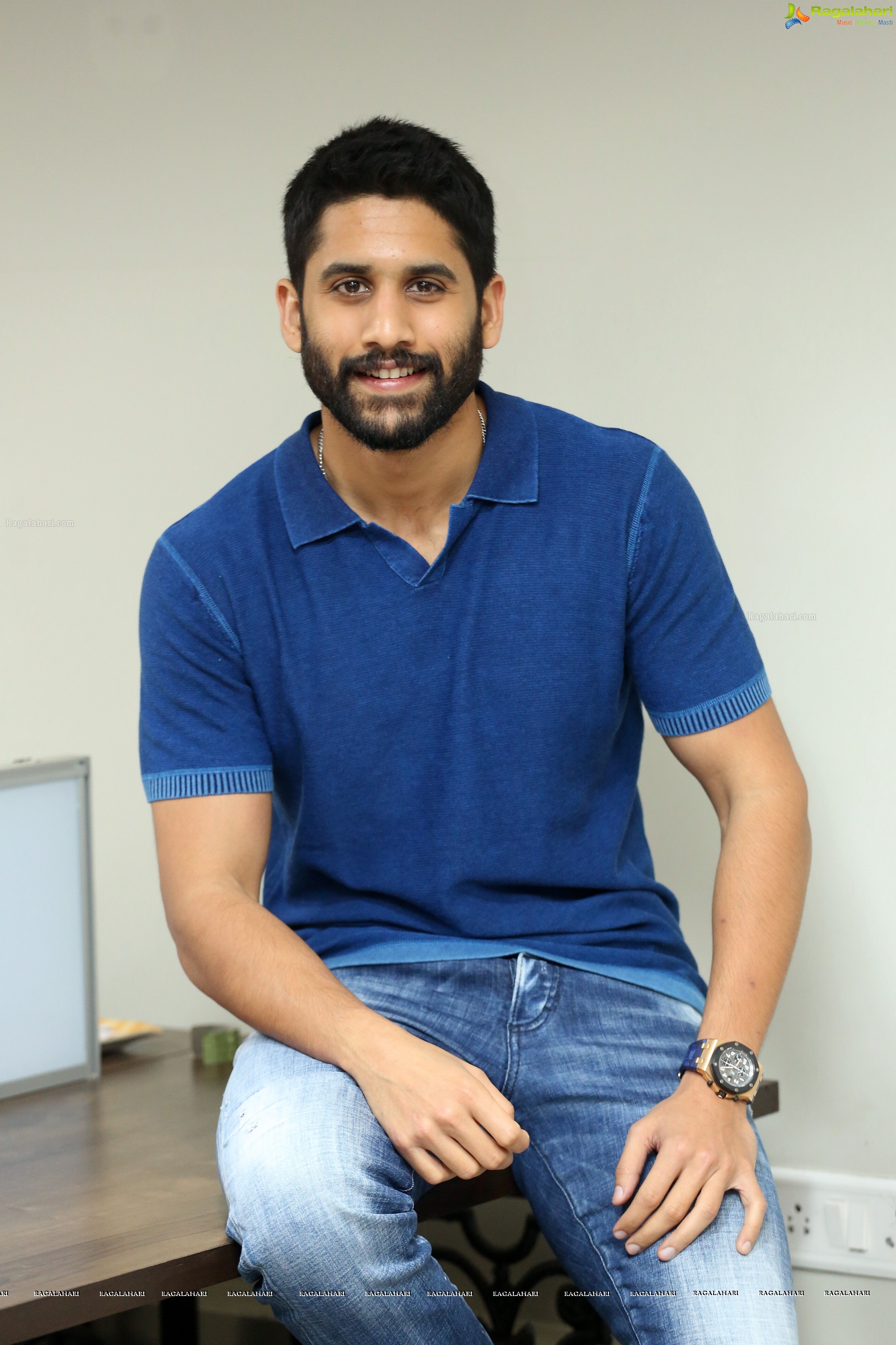 Naga Chaitanya at Venky Mama Movie Interview - HD Gallery