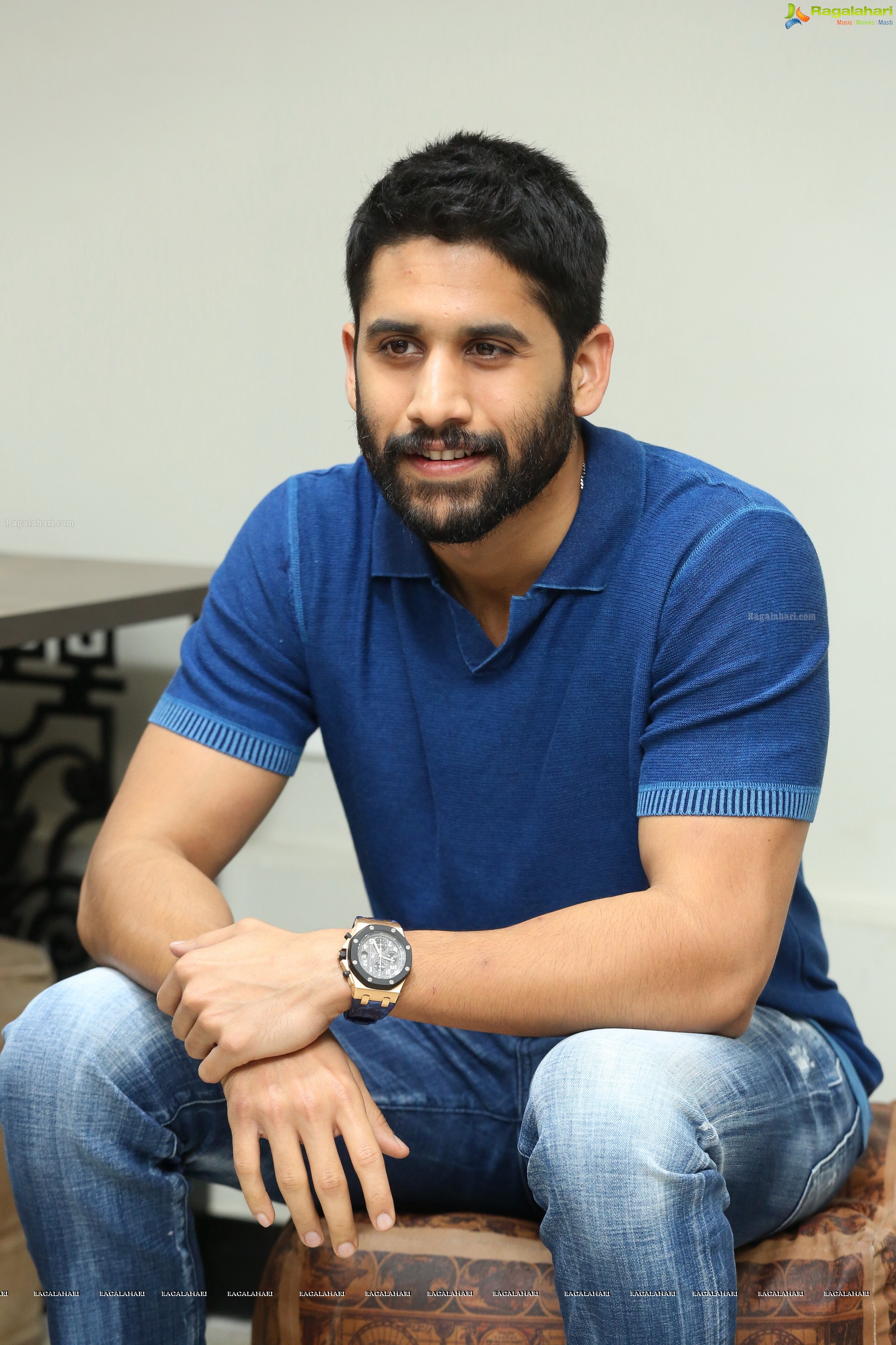 Naga Chaitanya at Venky Mama Movie Interview - HD Gallery