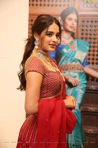 Nidhhi Agerwal at Sri Krishna Silks Launch