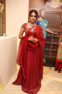 Nidhhi Agerwal at Sri Krishna Silks Launch