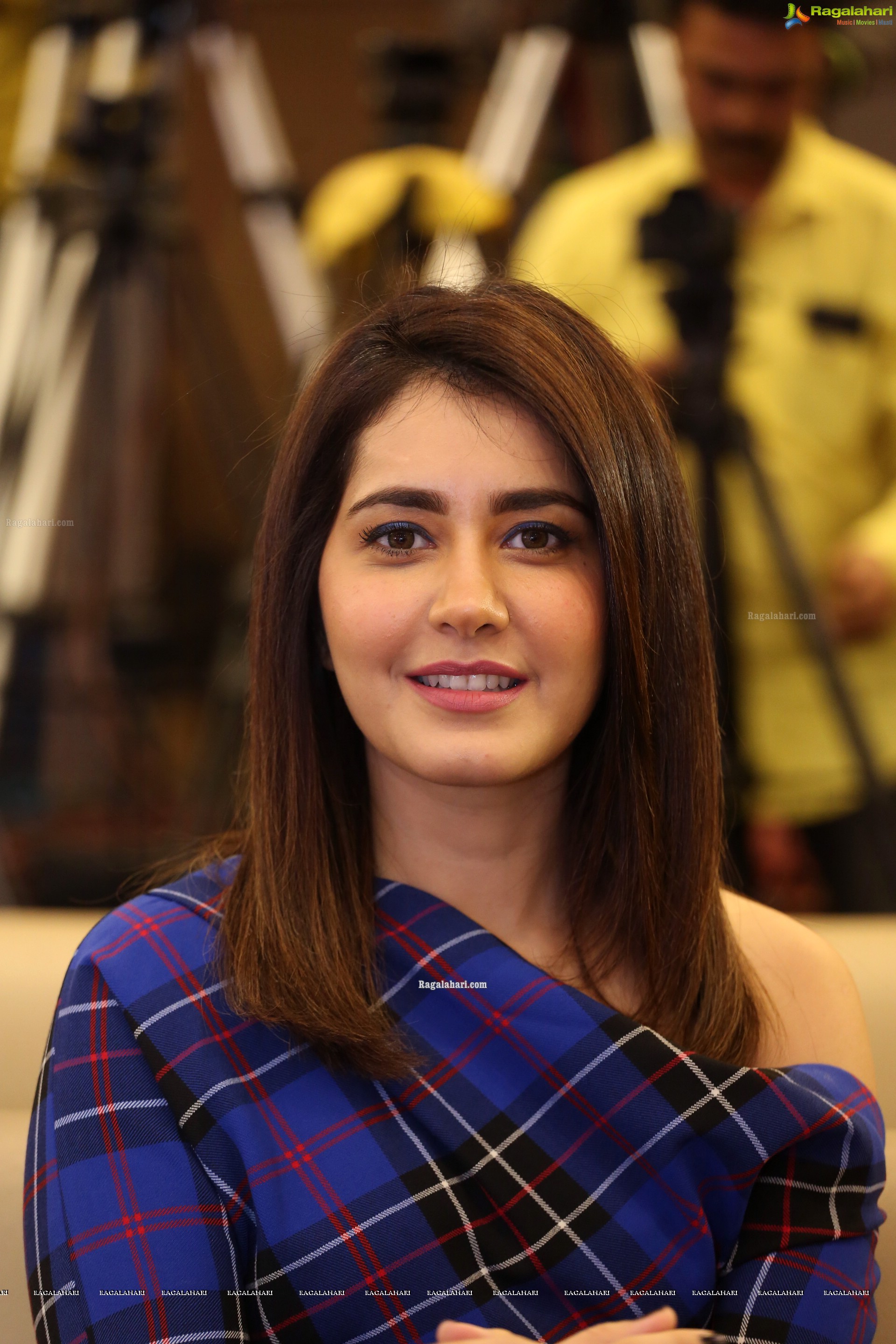 Raashi Khanna at Venky Mama Press Meet - HD Gallery