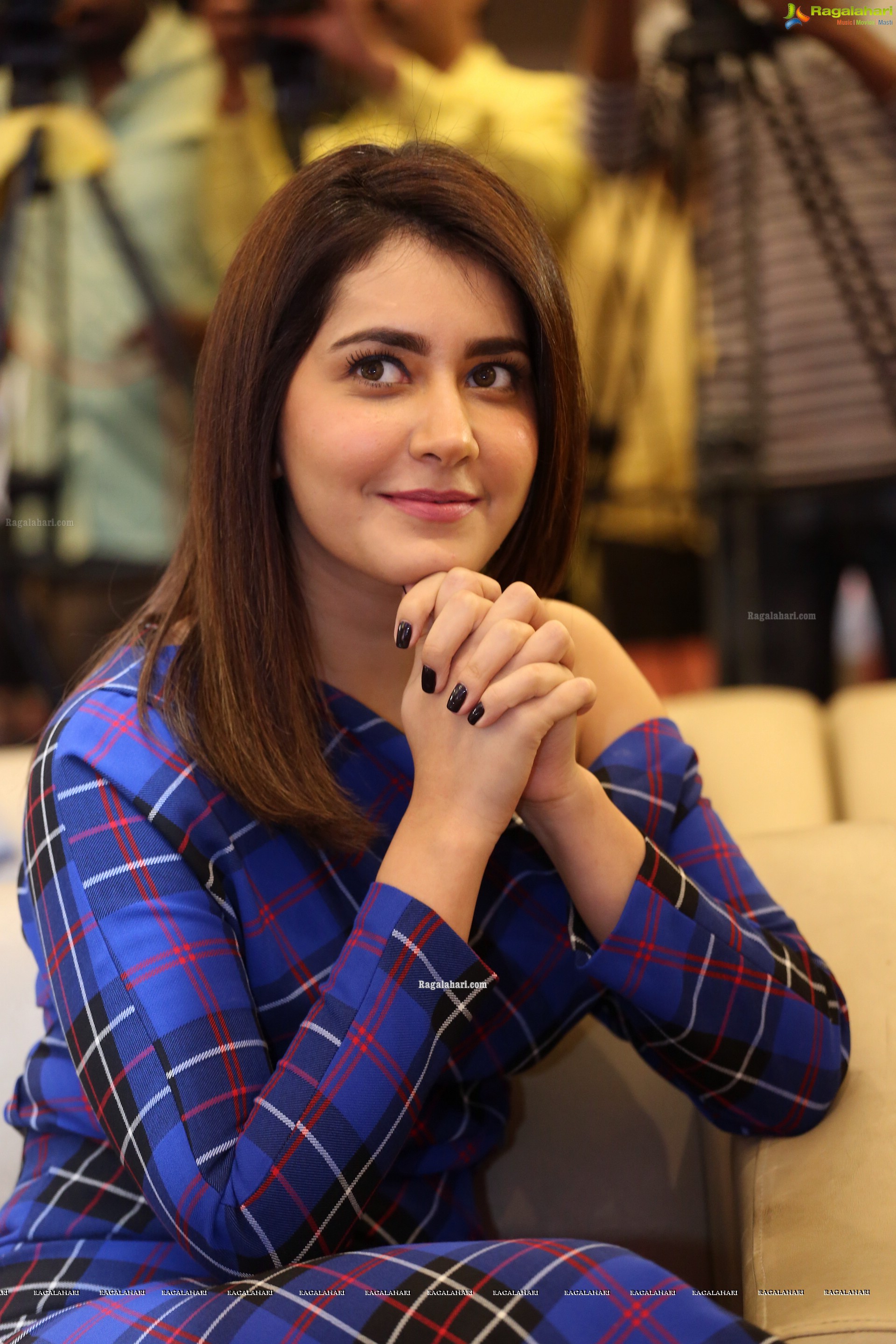 Raashi Khanna at Venky Mama Press Meet - HD Gallery