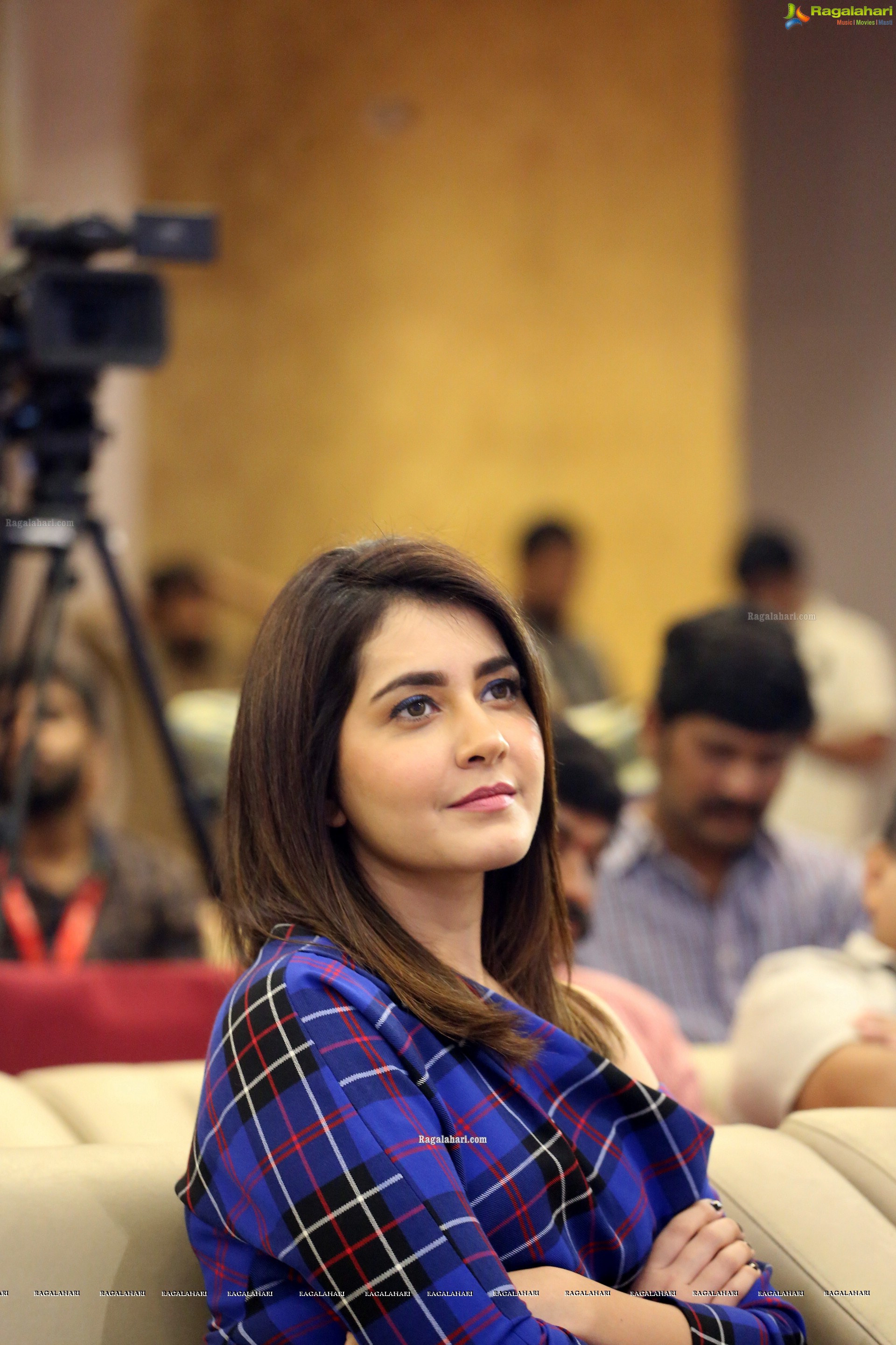 Raashi Khanna at Venky Mama Press Meet - HD Gallery