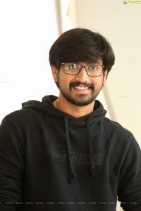 Raj Tarun at Iddari Lokam Okate Interview