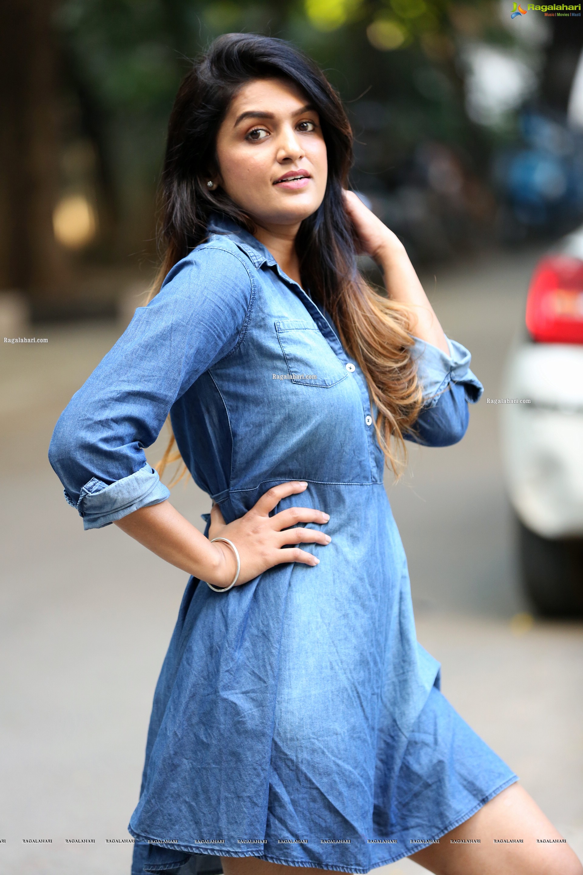 Ritu Biradar Posing in The City Street - HD Gallery