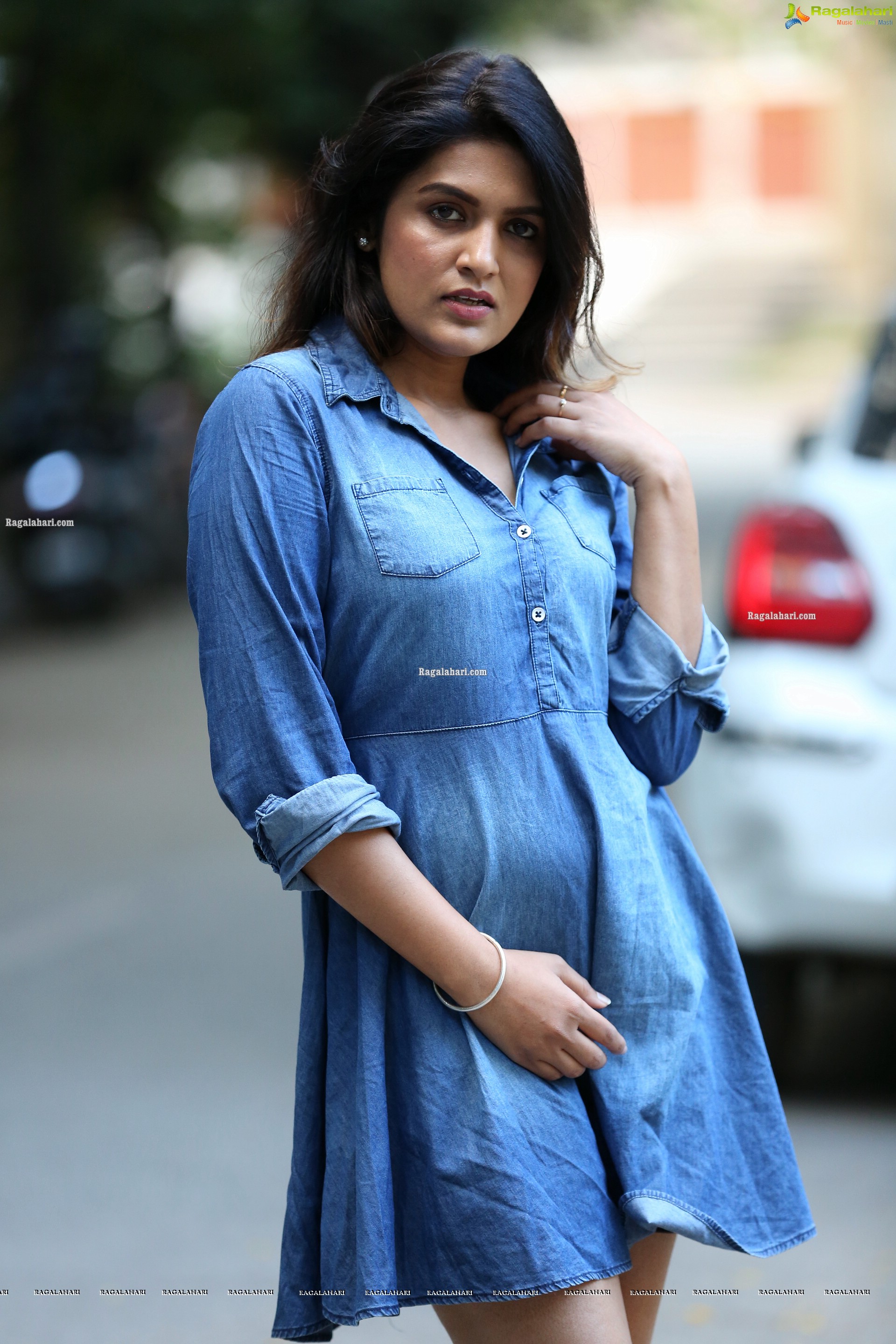 Ritu Biradar Posing in The City Street - HD Gallery