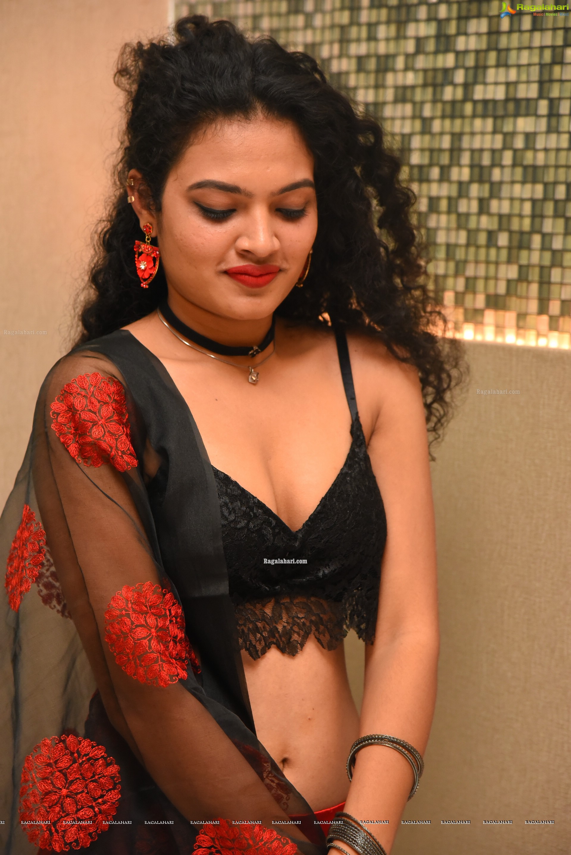 Riya at Prathi Roju Pandage Pre-Release Event - HD Gallery