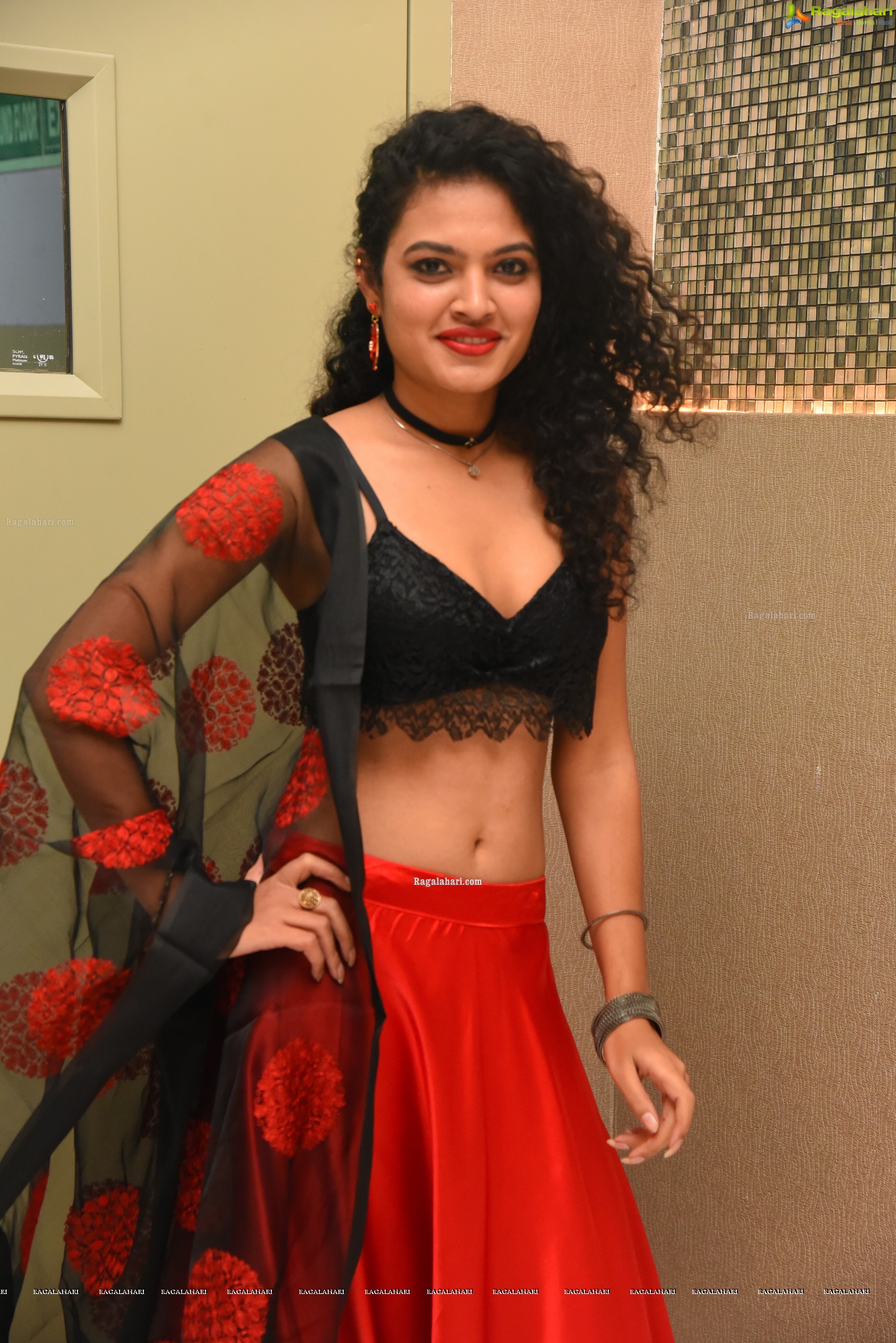 Riya at Prathi Roju Pandage Pre-Release Event - HD Gallery