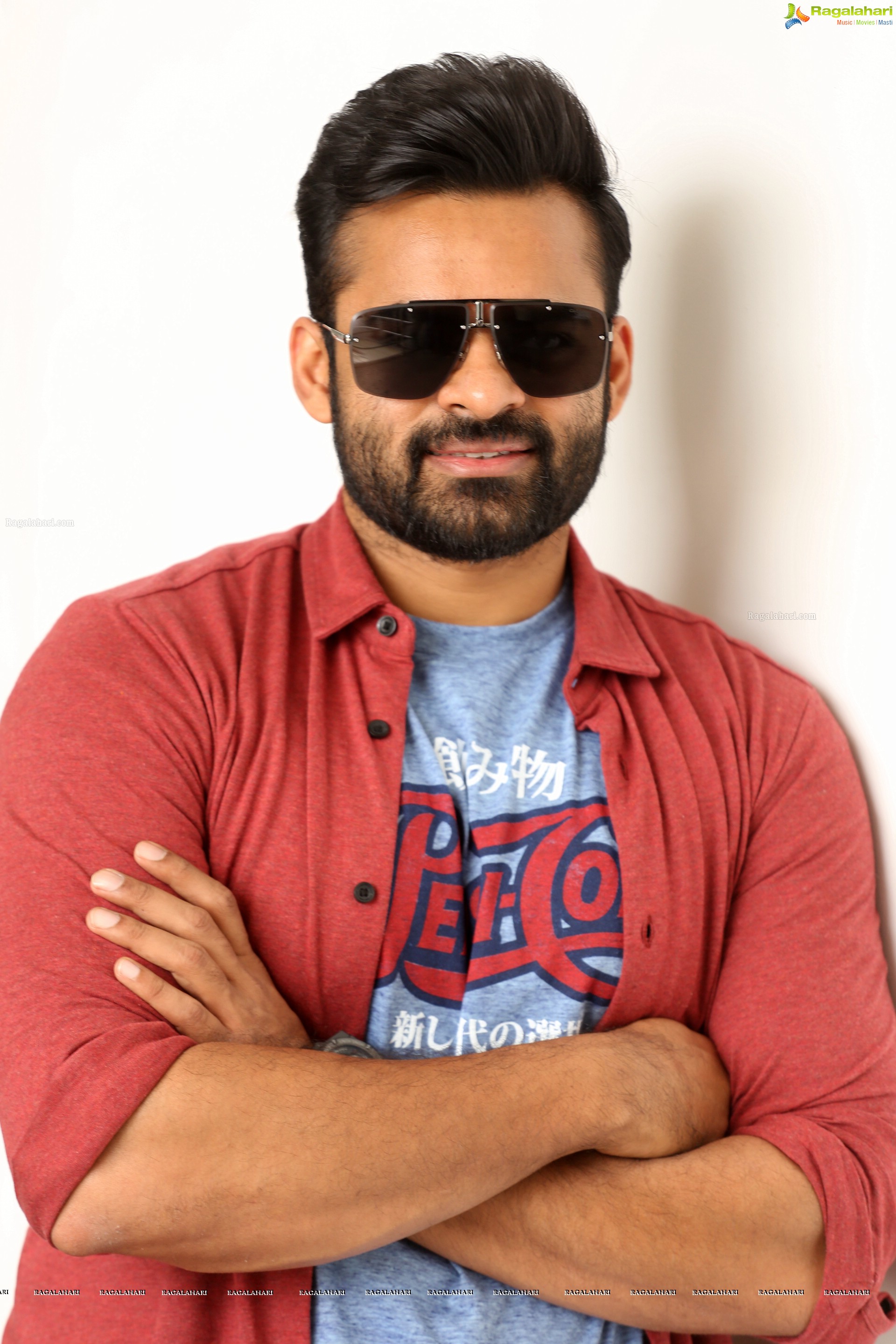 Sai Dharam Tej at Prati Roju Pandage Movie Interview