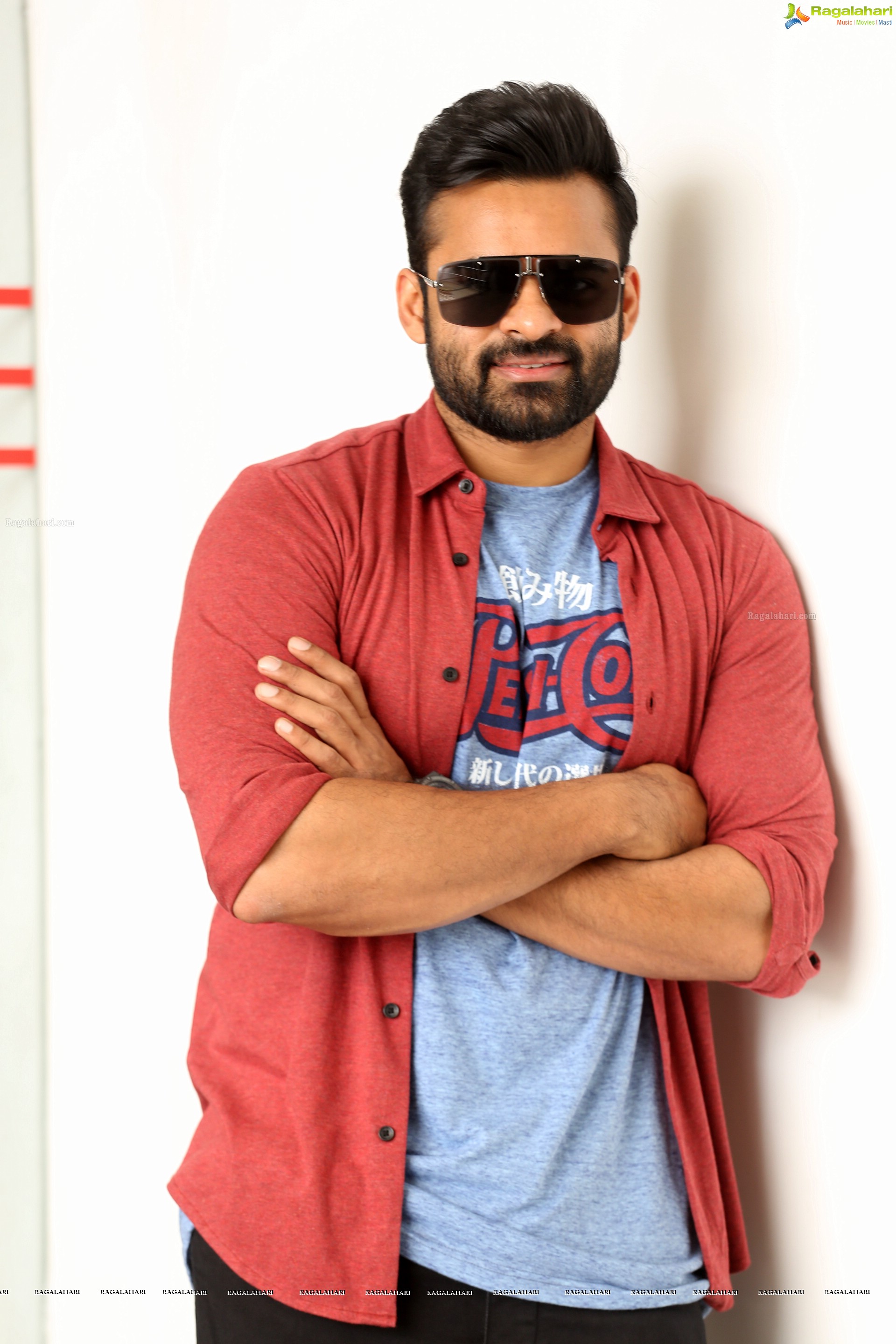 Sai Dharam Tej at Prati Roju Pandage Movie Interview