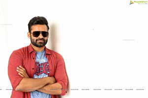 Sai Dharam Tej at Prati Roju Pandage Interview