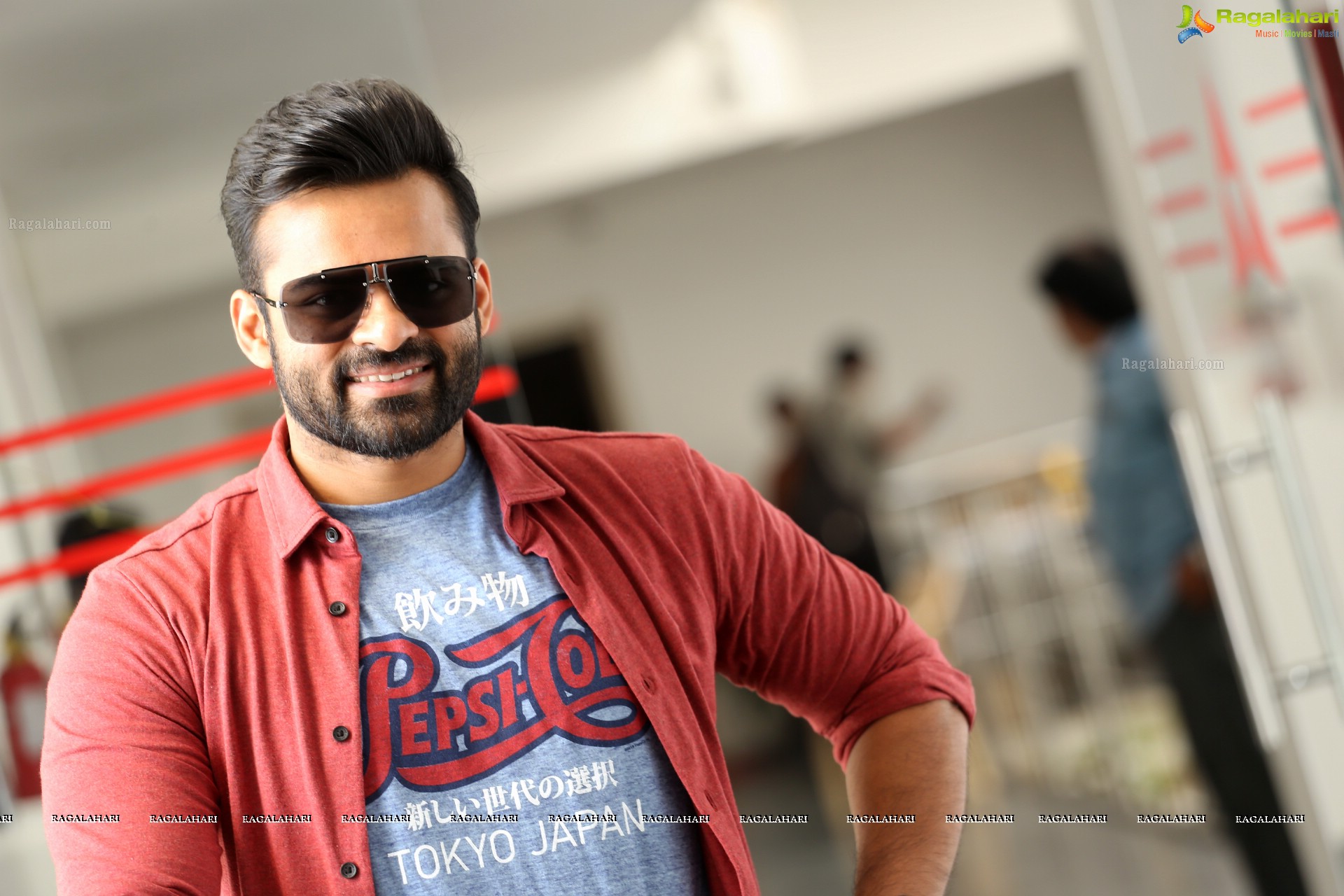 Sai Dharam Tej at Prati Roju Pandage Movie Interview