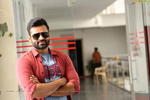 Sai Dharam Tej at Prati Roju Pandage Interview